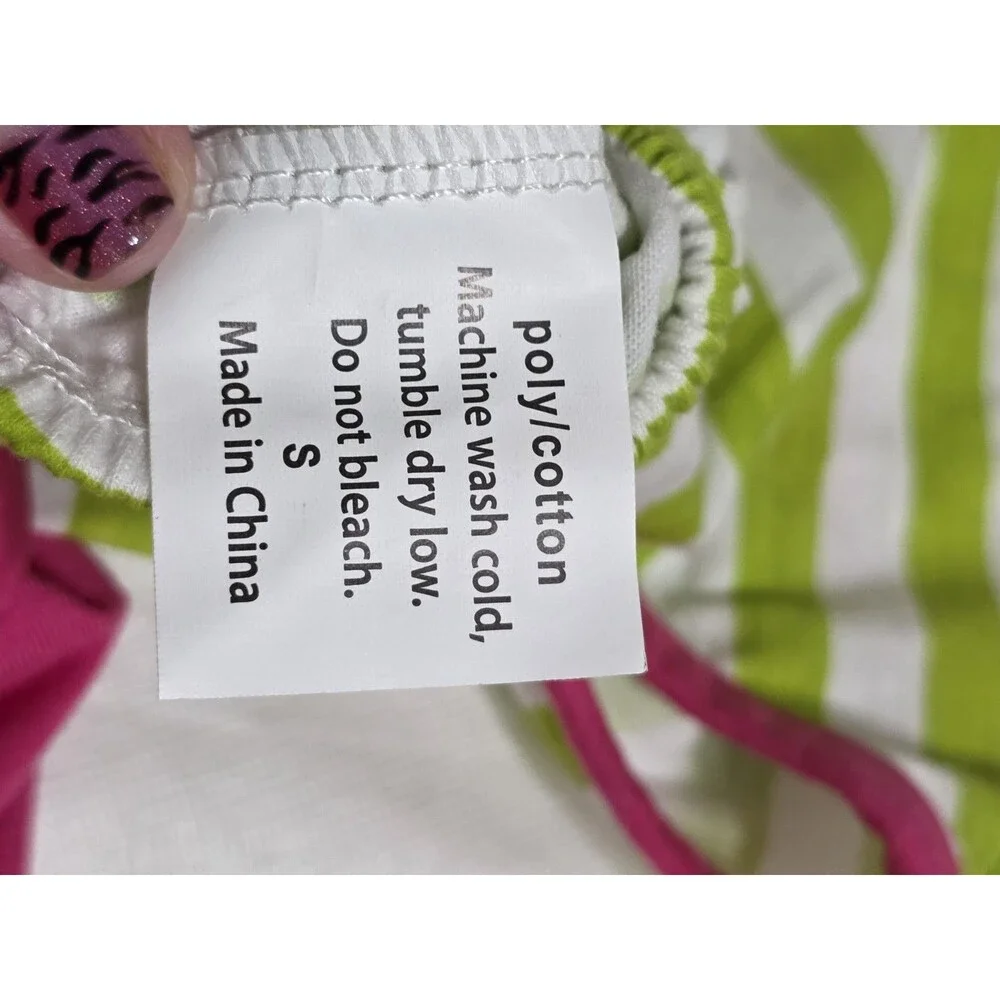 NWT Pet Spirit ' I'm Sweet ' Ice Cream Multicolor Dog Dress Size Small